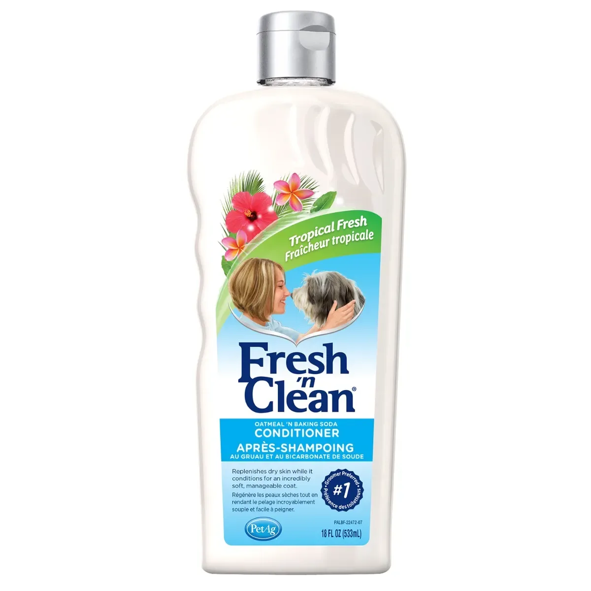 Fresh 'n Clean Oatmeal 'n Baking Soda Dog Grooming Conditioner 18oz