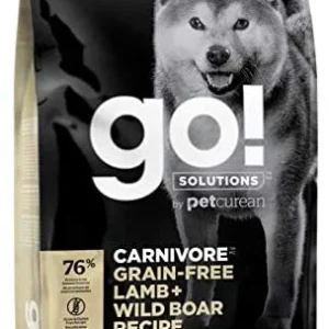 Petcurean GO! Carnivore Grain-Free Lamb & Wild Boar Dry Dog Food - 12 lb Bag