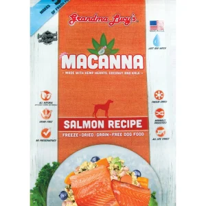 Grandma Lucy's Macanna Grain-Free Salmon Freeze-Dried Dog Food - 3 lb Bag