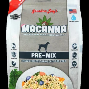 Grandma Lucy's Macanna Grain-Free Pre-Mix Freeze-Dried Dog Food - 3 lb Bag