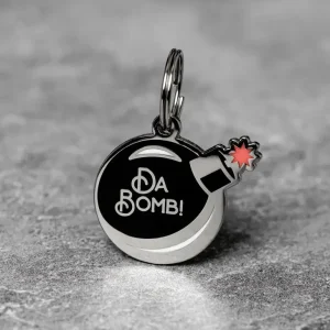 Da Bomb! Pet ID Tag