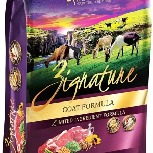 Pets Global Zignature Goat Formula Dry Dog Food - 4 lb Bag