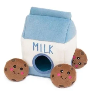 Zippy Paws Milk and Cookies Food Buddies Burrow