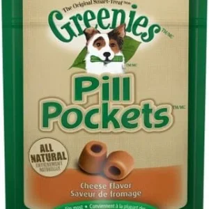 Greenies Pill Pockets for Dogs Cheese Tablet - 3.2 oz - 30 Count