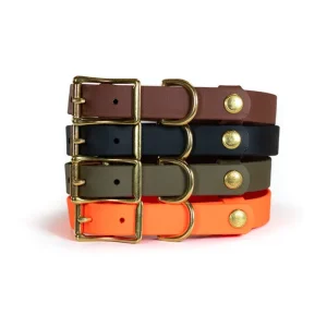 Upland & Downstream Owasco Biothane Collar in Multiple Colors