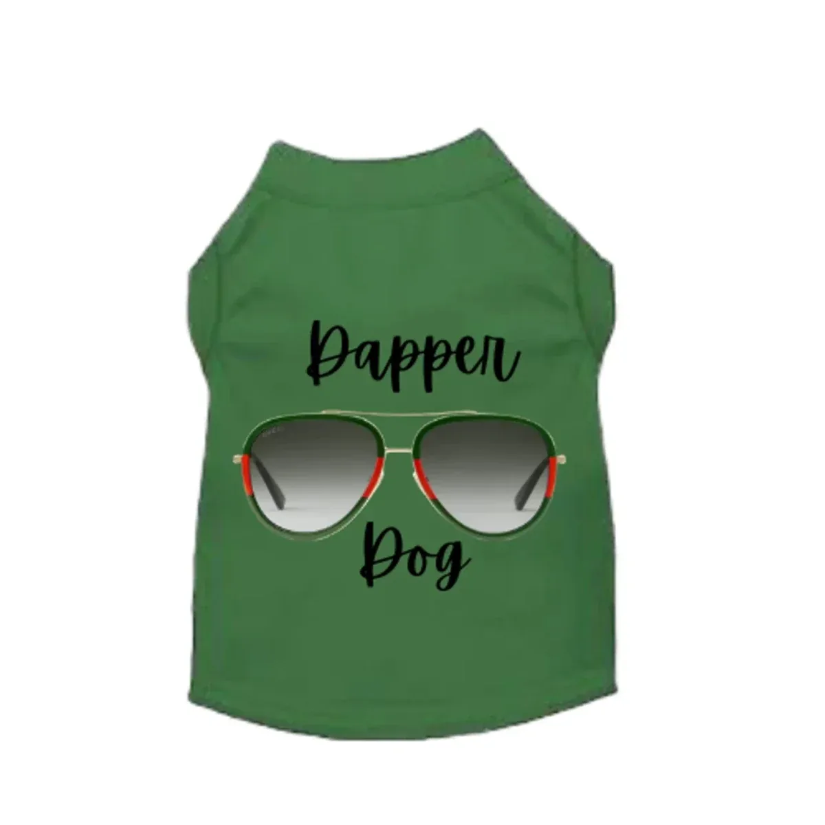 Designer Dapper Dog Tee - Sleeveless Dog Shirt by Bark Fifth Avenue - Image 2