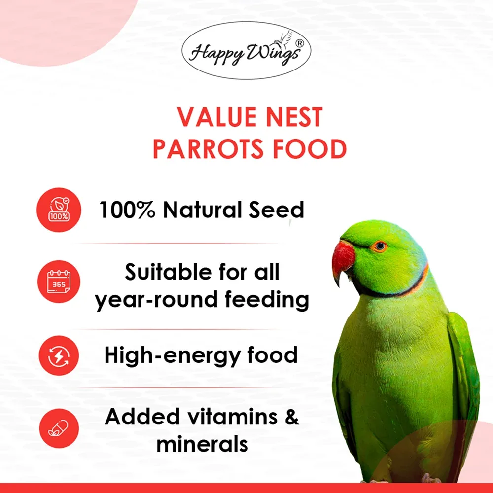 Value Nest Parrot Bird Food - Image 2
