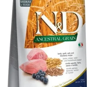 Farmina Ancestral Grain Lamb & Blueberry Puppy Dry Dog Food - 26.4 lb Bag