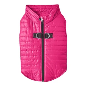 Puffer Vest in Pink