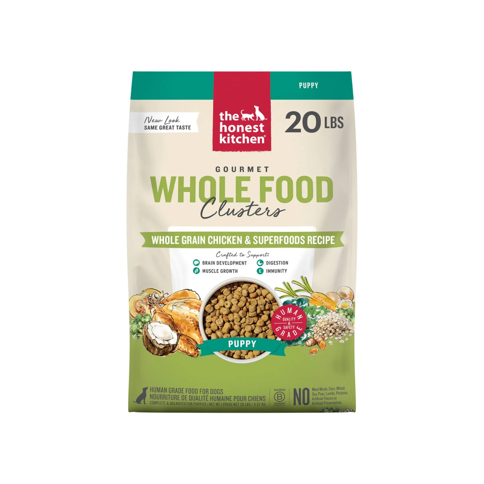 The Honest Kitchen Whole Grain Food Clusters Puppy Dog Food - Image 2