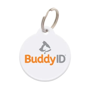 BuddyID® BuddyBadge® Collar Tag with Registration