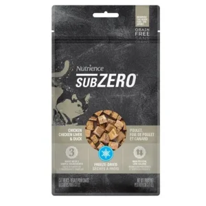 Nutrience Subzero Grain Free Chicken, Chicken Liver and Duck Freeze Dried Dog Treats