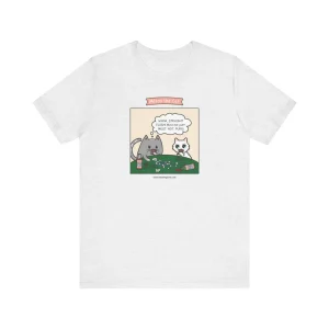 Cat Poker Comic T-Shirt