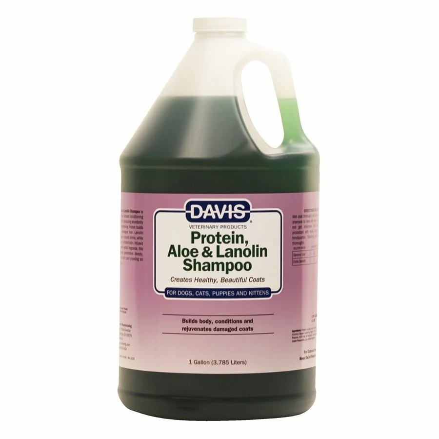Davis Protein, Aloe and Lanolin Shampoo, 1 Gallon