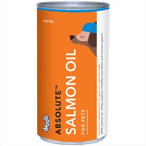 Drools Absolute Salmon Oil Syrup Supplement and Vitamin Supplement Tablets for Dogs Combo - Image 2
