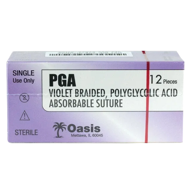 PGA Violet Braided Polyglycolic Absorbable Suture