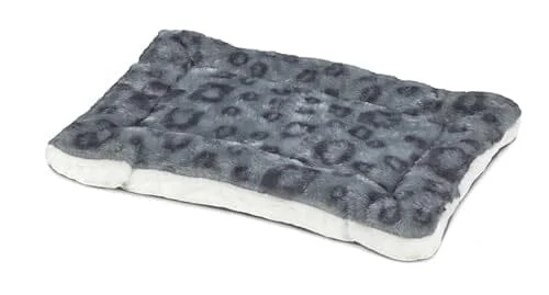 Midwest Homes Reversible Spotted Rectangular Dog Bed or Crate Mat - Gray - Image 2