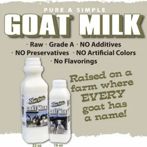 OC Raw Frozen Foods Raw Goats Milk - Pint