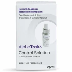 AlphaTRAK 3 Blood Glucose Diabetic Monitoring Control Solution for Cats, Dogs, & Horses (2 count, 4 mL) - Image 2
