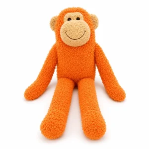 Talking Dog Club Monkey Trouble Reinforced Fabric Plush & Rope Toy for Dogs