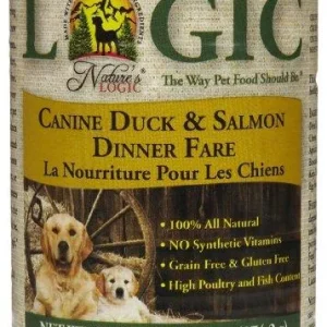 Nature's Logic Duck & Salmon Canned Dog Food - 13.2 oz Cans - Case of 12