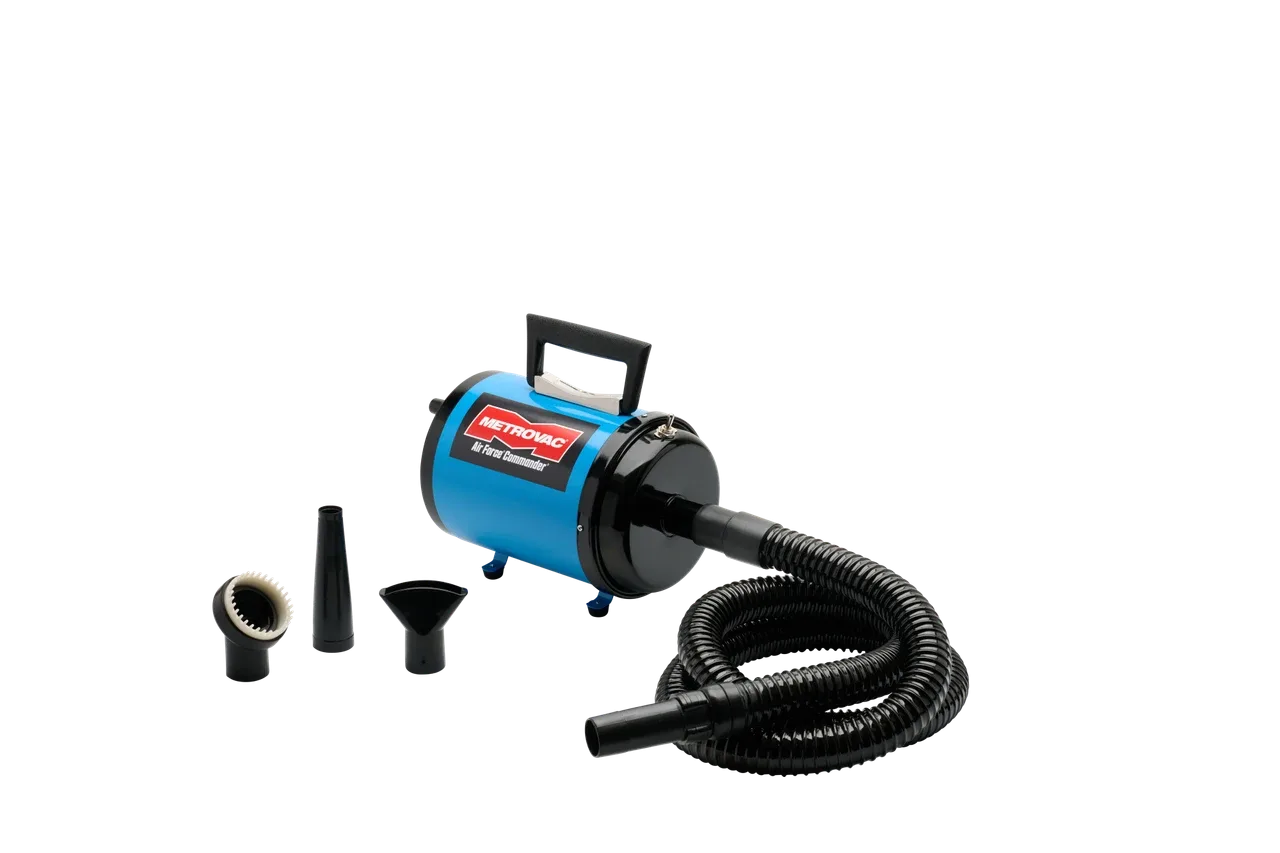 MetroVac Air Force Commander 2 Speed Dryer 4.0 HP, Blue
