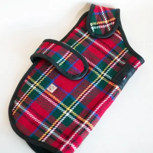 SCOTTY PLAID DOG COAT
