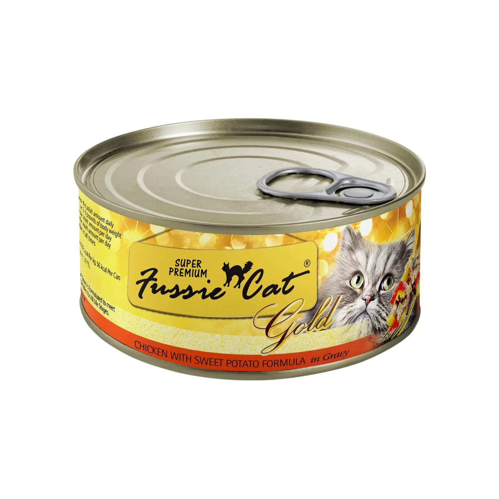 Fussie Cat Super Premium Gold Grain Free Wet Cat Food - Image 2