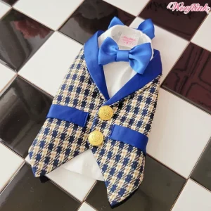 Wooflink Party Season Tux - Blue