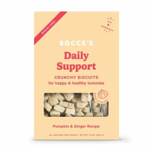 Bocce's Bakery Belly Functional Biscuit Boxes Dog Treats 12 oz