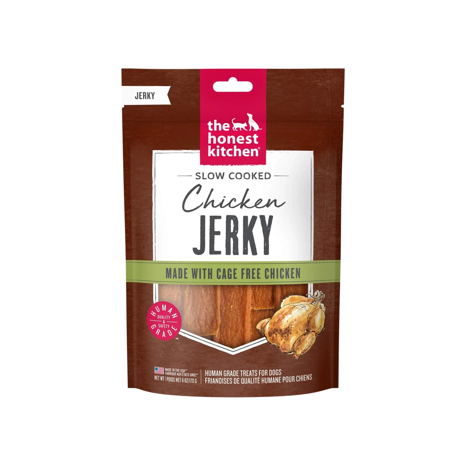 The Honest Kitchen Slow Cooked Jerky Treats for Dogs