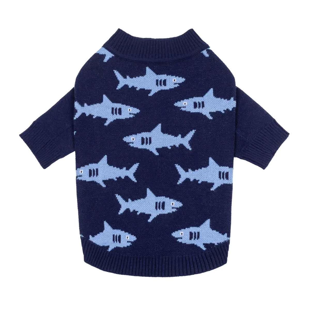 Shark Dog Jacquard Sweater