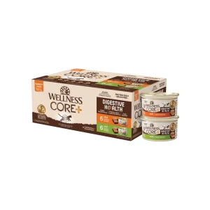 Wellness CORE+ Grain Free Digestive Health Pate Wet Cat Food