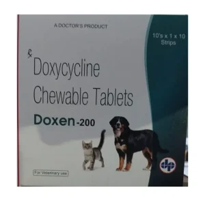 Doctors Vet Doxen 200mg Tablet (Doxycycline) for Dogs and Cats