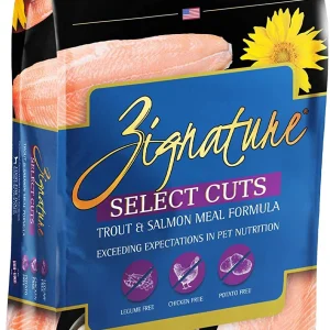 Pets Global Zignature Select Cuts Trout & Salmon Formula Dry Dog Food - 4 lb Bag
