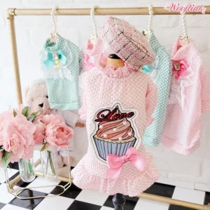 Wooflink You Are My Cupcake Dress - Pink