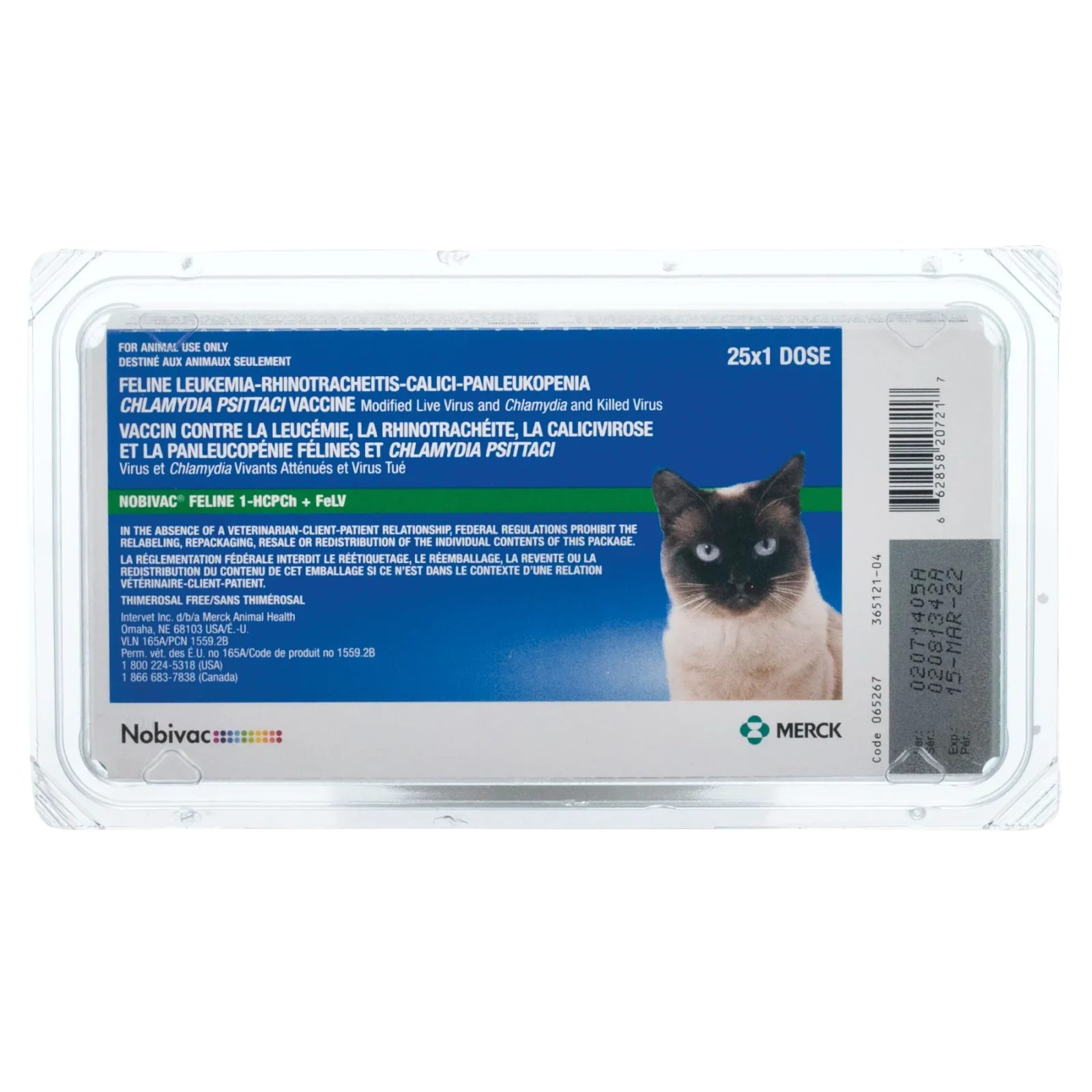 Nobivac® Feline 1-HCPCh+FeLV