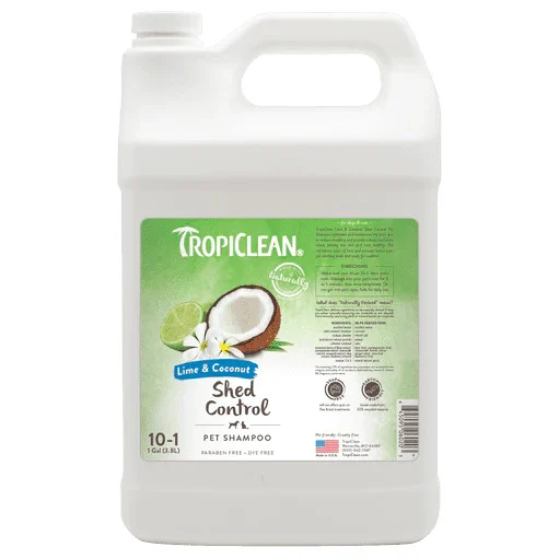 Tropiclean Lime & Coconut Shed Control Shampoo Gallon