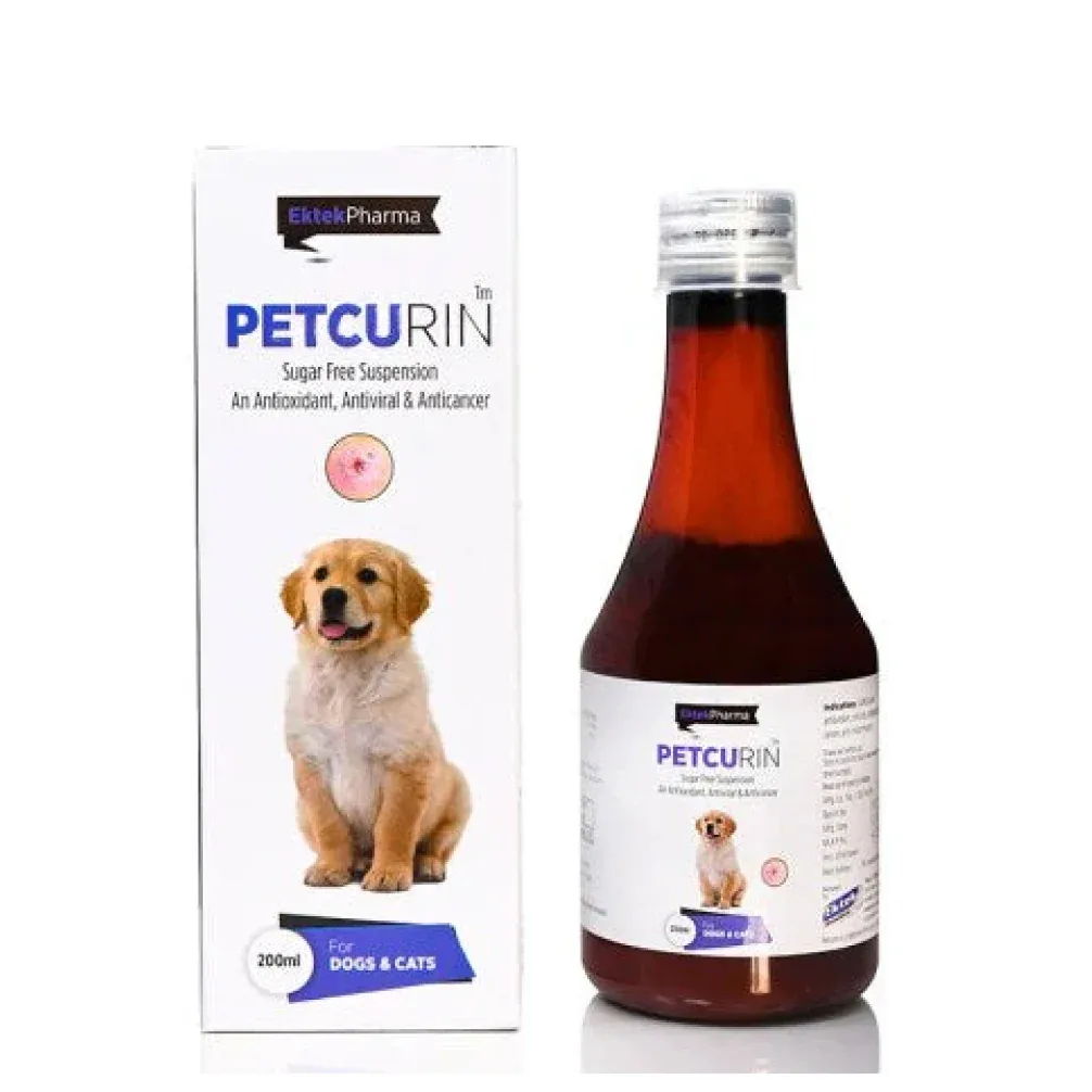 Ek Tek Petcurin Syrup for Dogs and Cats
