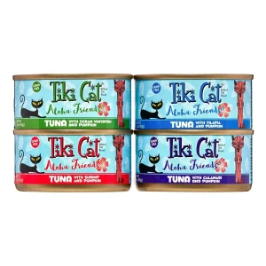 Tiki Cat Grain-Free Aloha Friends Variety Pack Canned Cat Food - 3 oz Cans - Case of 12