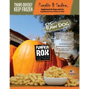 OC Raw Frozen Foods Pumpkin & Sardine Rox - 2 lb Bag