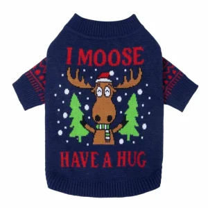 I Moose Have A Hug Dog Sweater