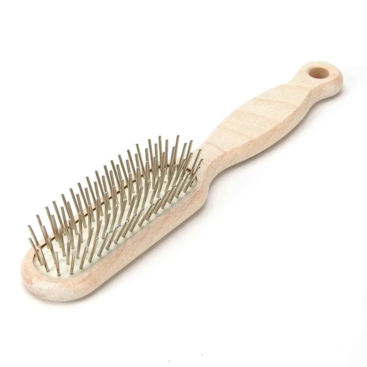 AS Wooden Pin Brush Oblong - Image 2
