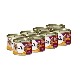 Nulo Grain-Free Minced Tuna Chicken and Pumpkin in Broth Kitten and Adult Canned Cat Food