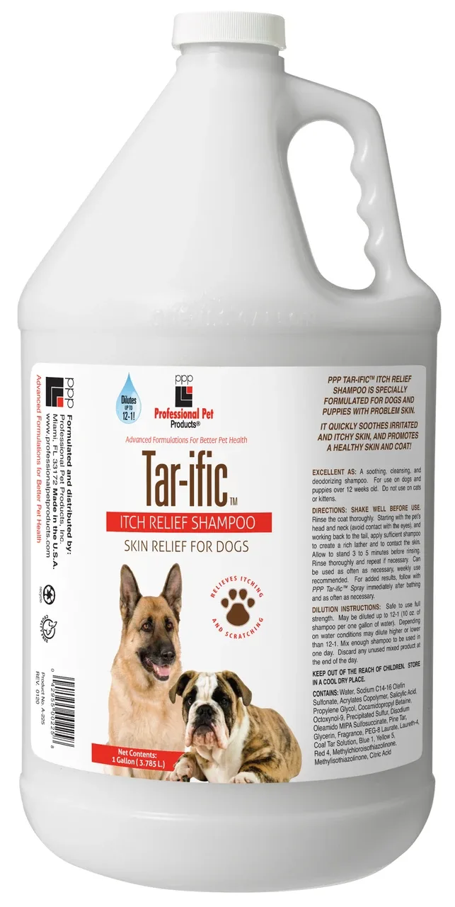 PPP Tar-ific Skin Relief Shampoo Gallon