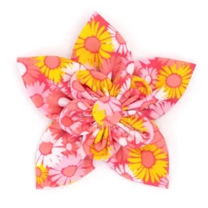 Preppy Floral Flower Collar Slider