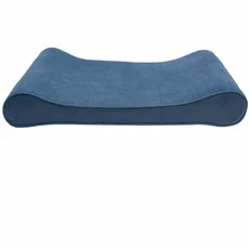Furhaven Microvelvet Luxe Lounger Orthopedic Pet Bed - Stellar Blue (Large) - Image 2