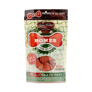 Gaines Family Farm Grain-Free Sweet Potato Bones Natural Dog Chews - 8 oz Bag