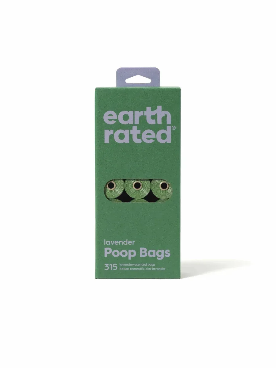Earth Rated Lavender Poop Bags 315 ct on 21 Refill Rolls - Image 2