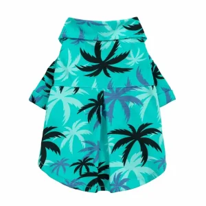 Tropical Coconut Palm Dog Shirt